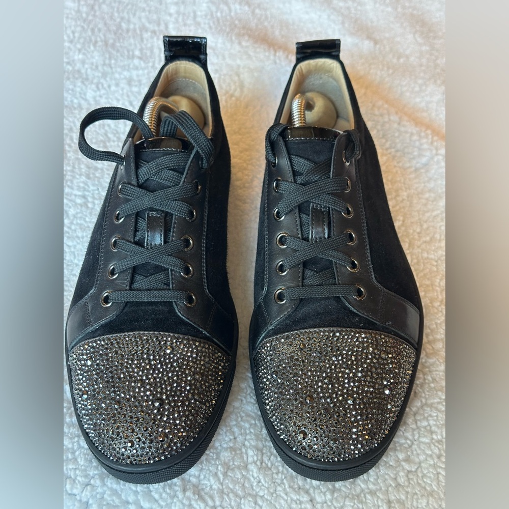 Louboutin Sneakers w/ Swarovski Crystals. 41